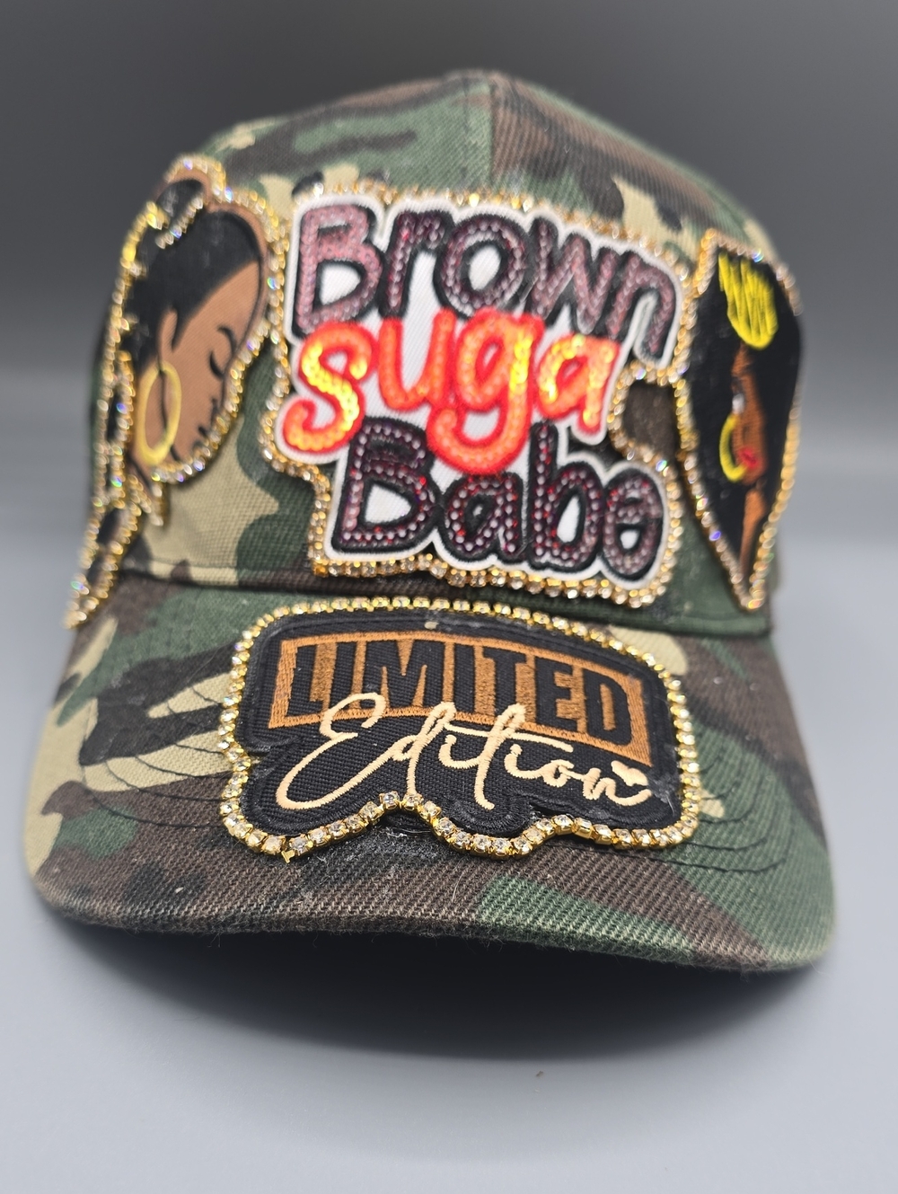 Brown Sugar Babe Camouflage Cap - Limited Edition